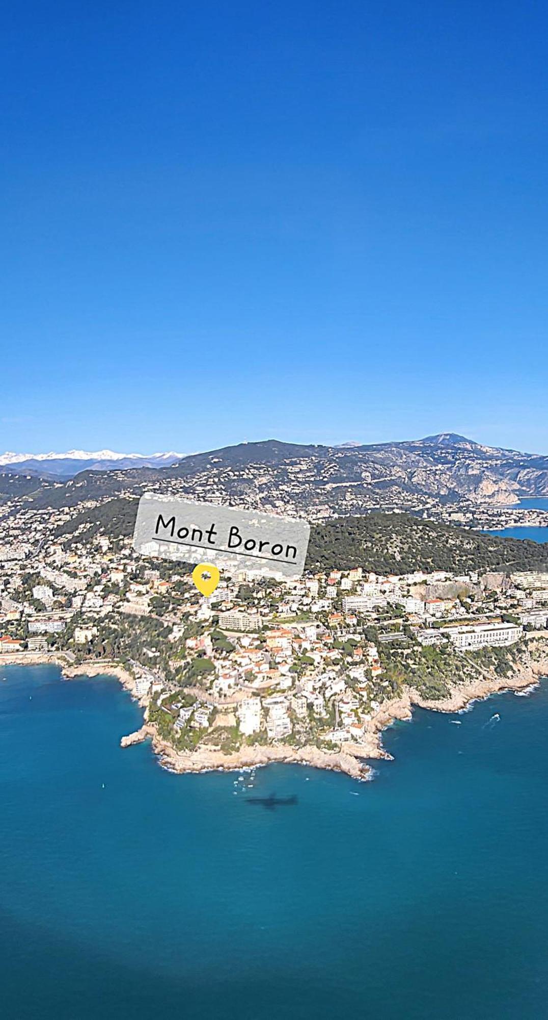 Studio- Mont Boron, Piscine Sur La